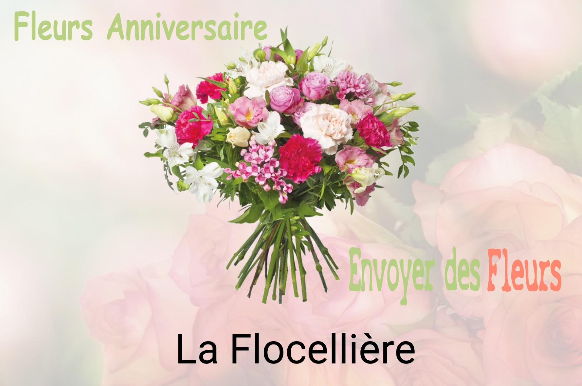 Bouquet de fleurs d’anniversaire livré à La Flocellière